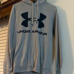 Under Armour Men's Gray Hoodie - size medium
